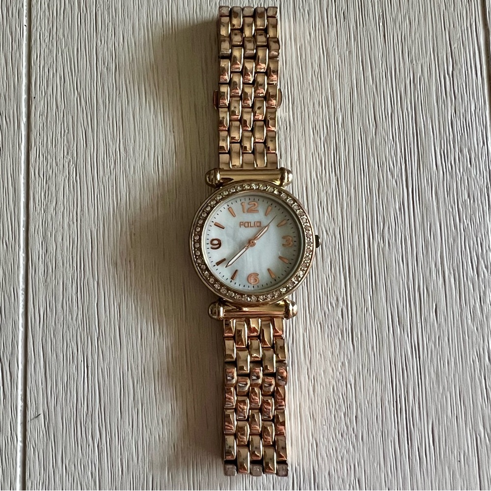 Folio Rose Gold Women's Watch